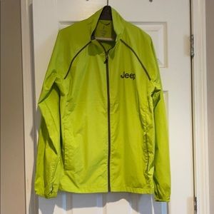 Jeep windbreaker jacket.